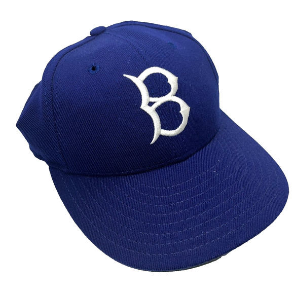 Brooklyn Dodgers New Era Low Pro MLB Cap Size 6 7/8 Wool Hat Vintage USA